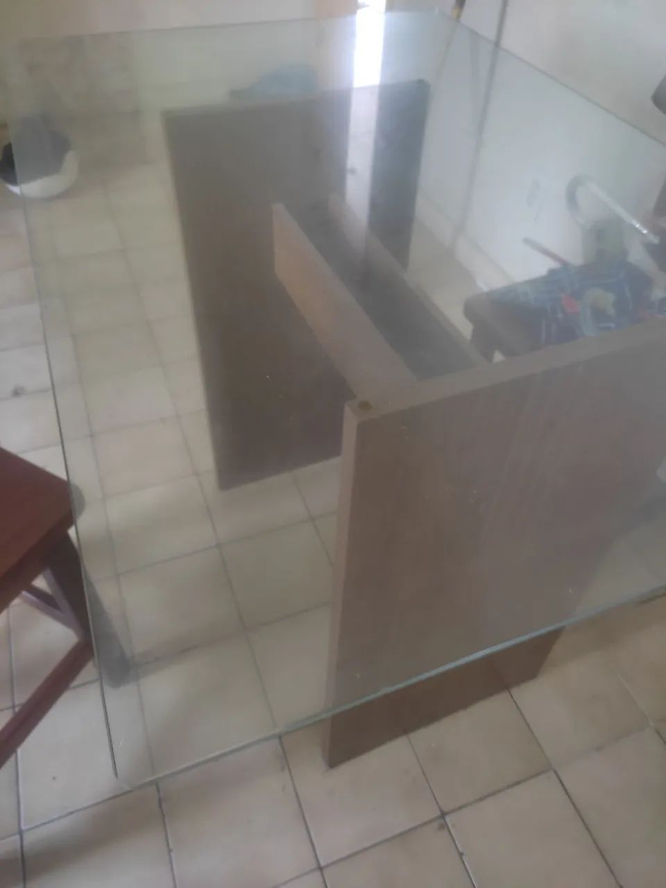 Mesa de jantar e cadeiras de caqueira infernizada  - Foto 3