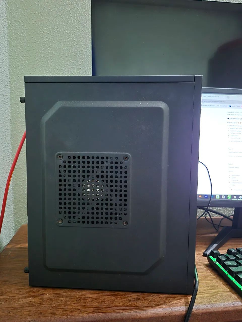 PC COMPLETO INTEL CORE I7 | 16GB RAM | SSD 480GB + HD 1TB  - Foto 3