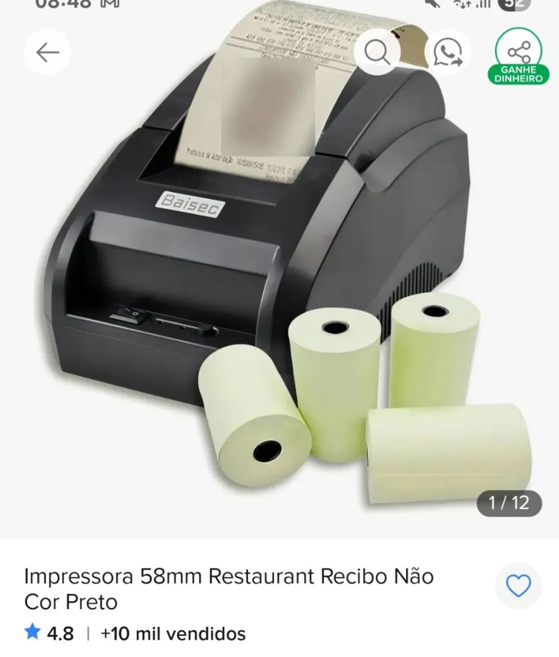 Impressora de nota  - Foto 2