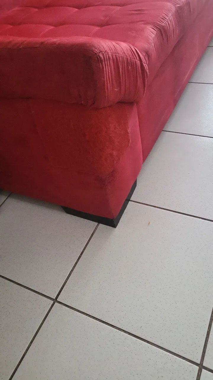 Sofá e tecido pra reformar estofado  - Foto 5