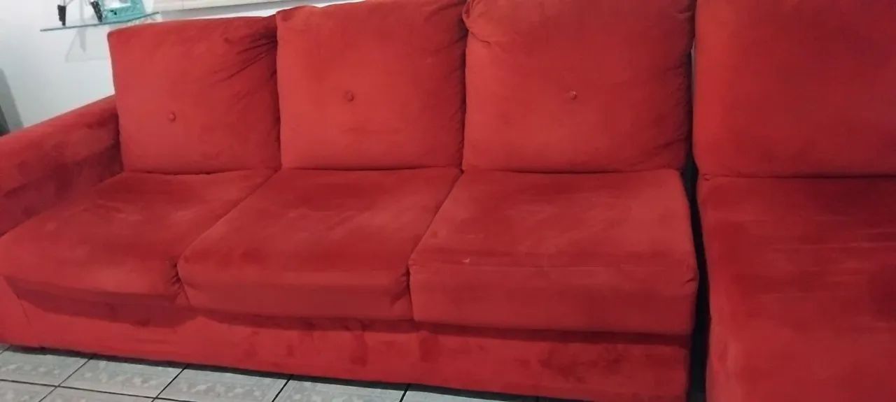 Sofá de 4 lugares com espreguiçadeira  - Foto 3