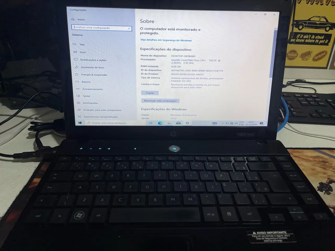 Notebook HP probook 4310s  - Foto 2