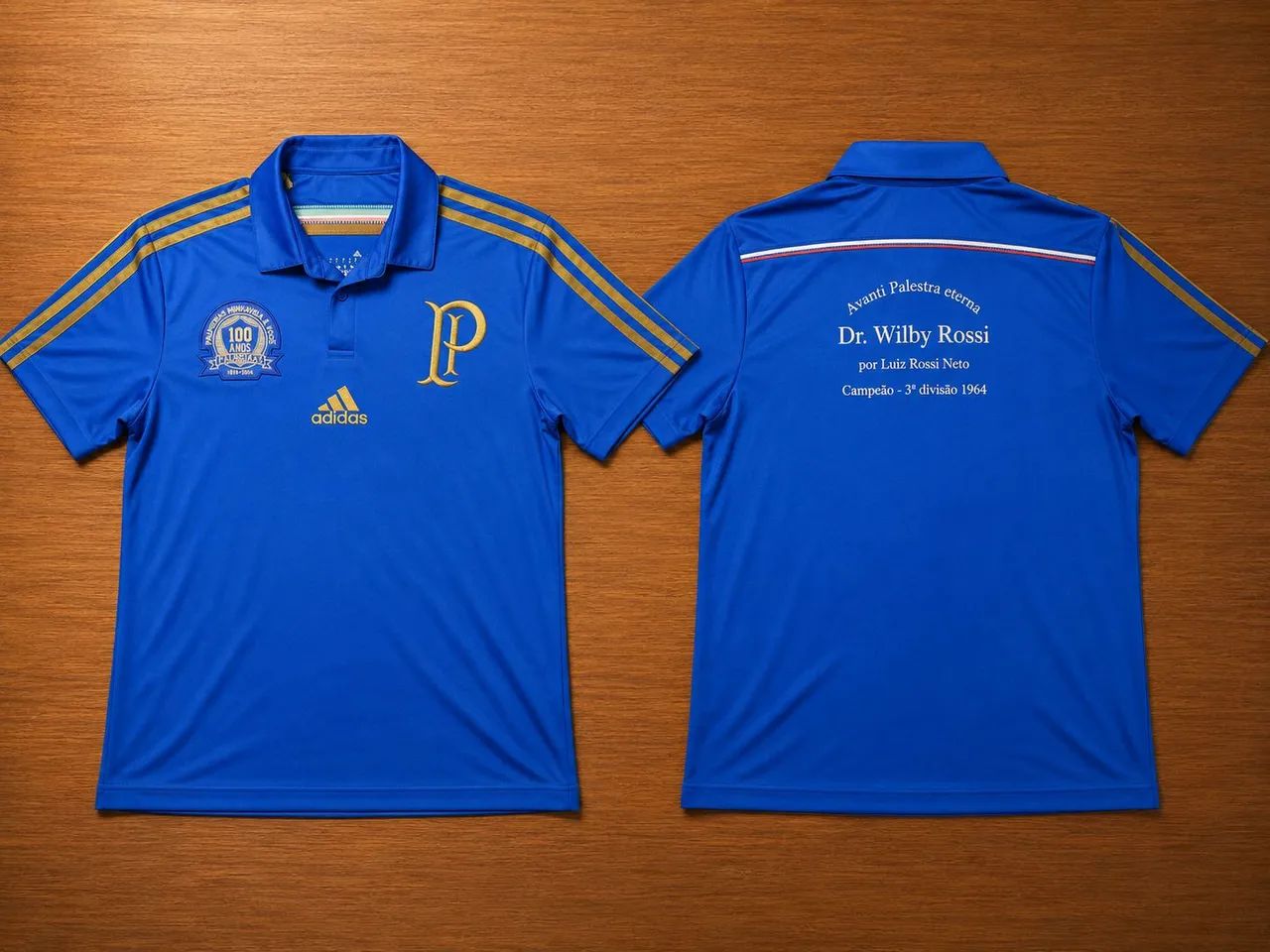 Camiseta de 100 anos palmeiras 