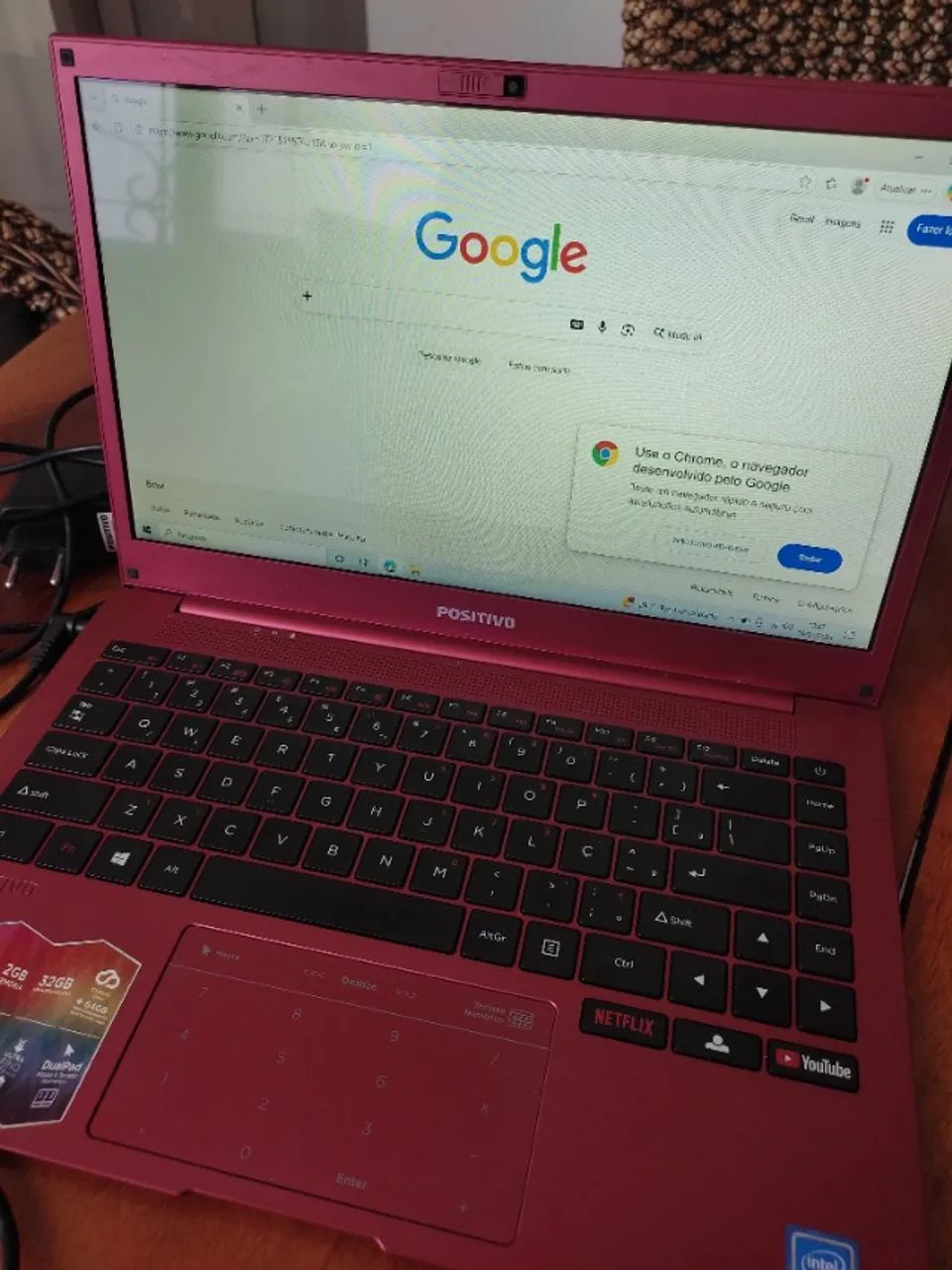 Notebook positivo motion Q 232B