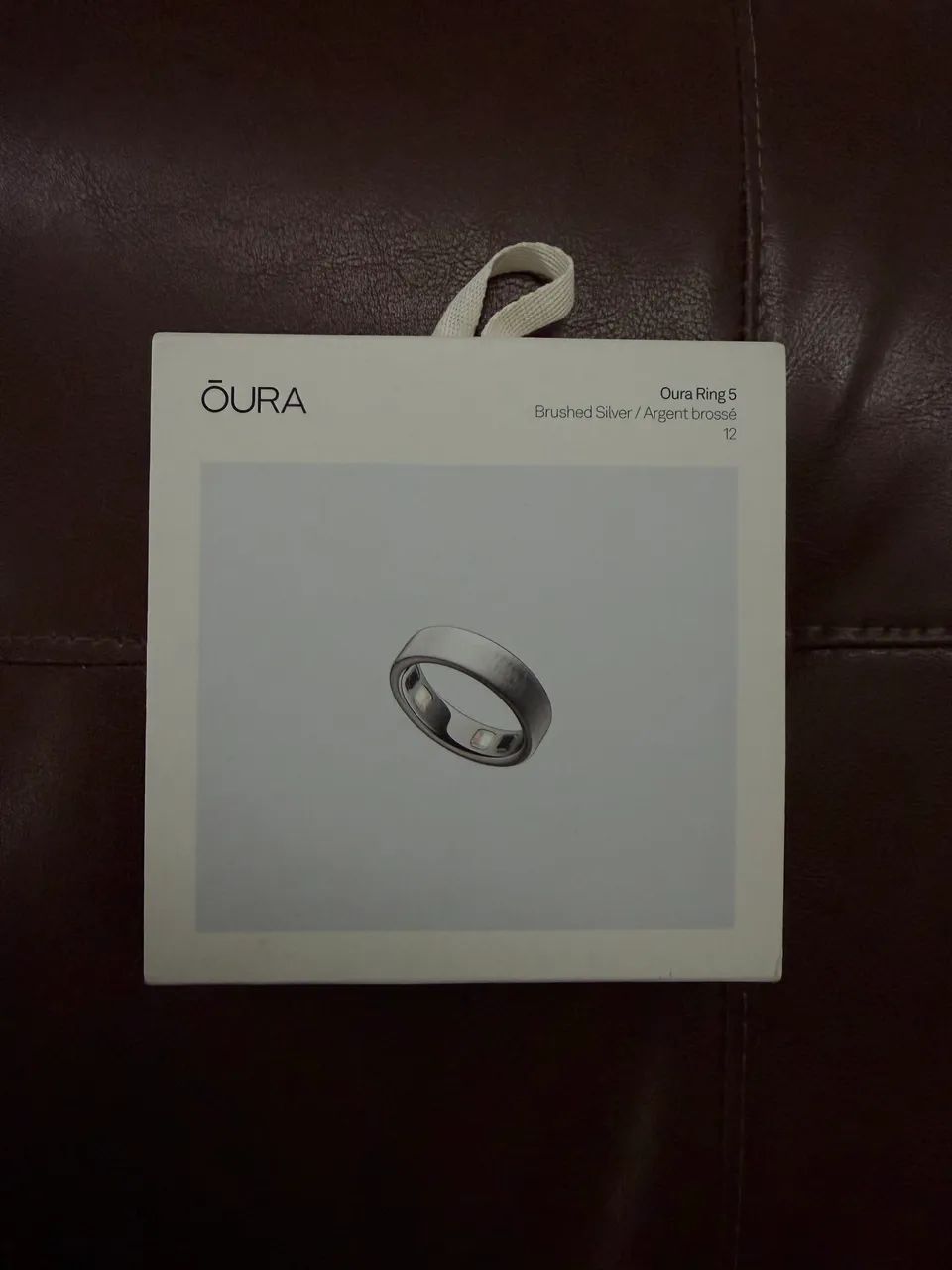 Oura Ring 5 - Brushed Silver