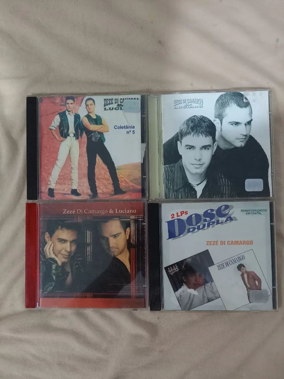 Cds Zéze di camargo e Luciano 4 cds 