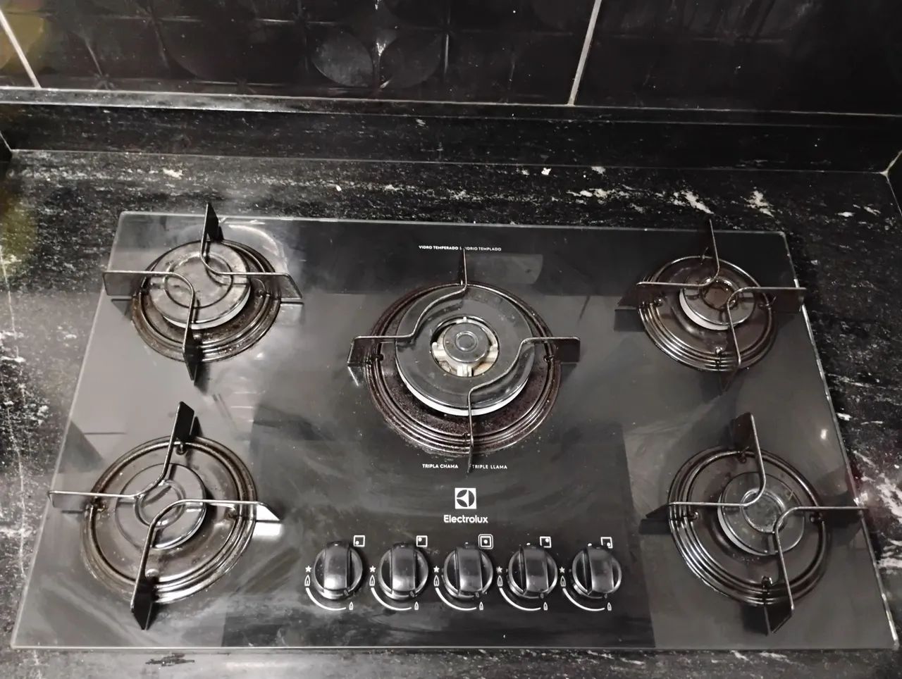 Cooktop Eletrolux 5 bocas