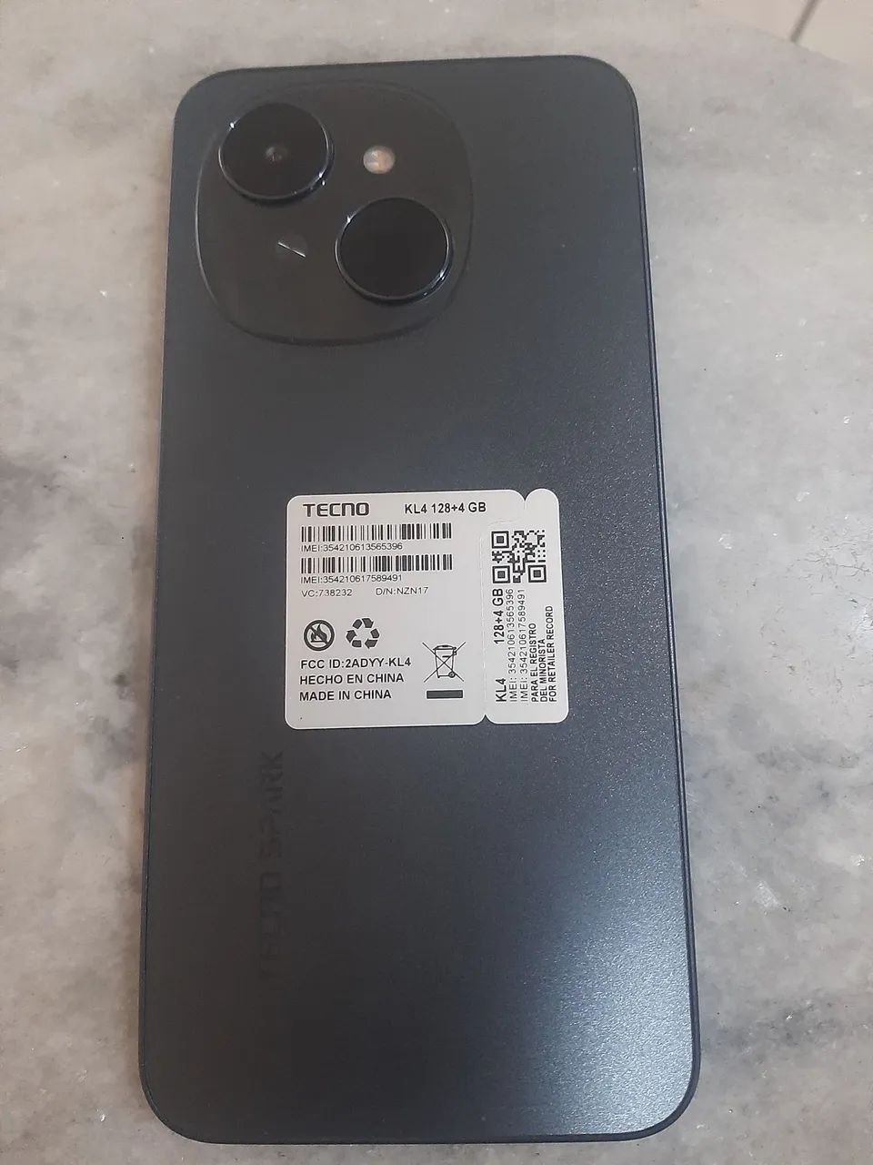 Tecno spark 128g