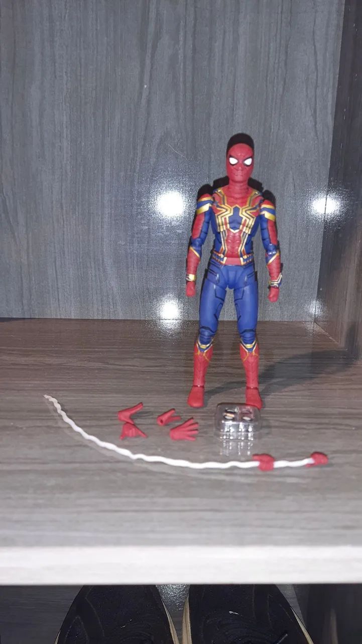 Aranha de Ferro Sh Figuarts Original Bandai Sem Caixa