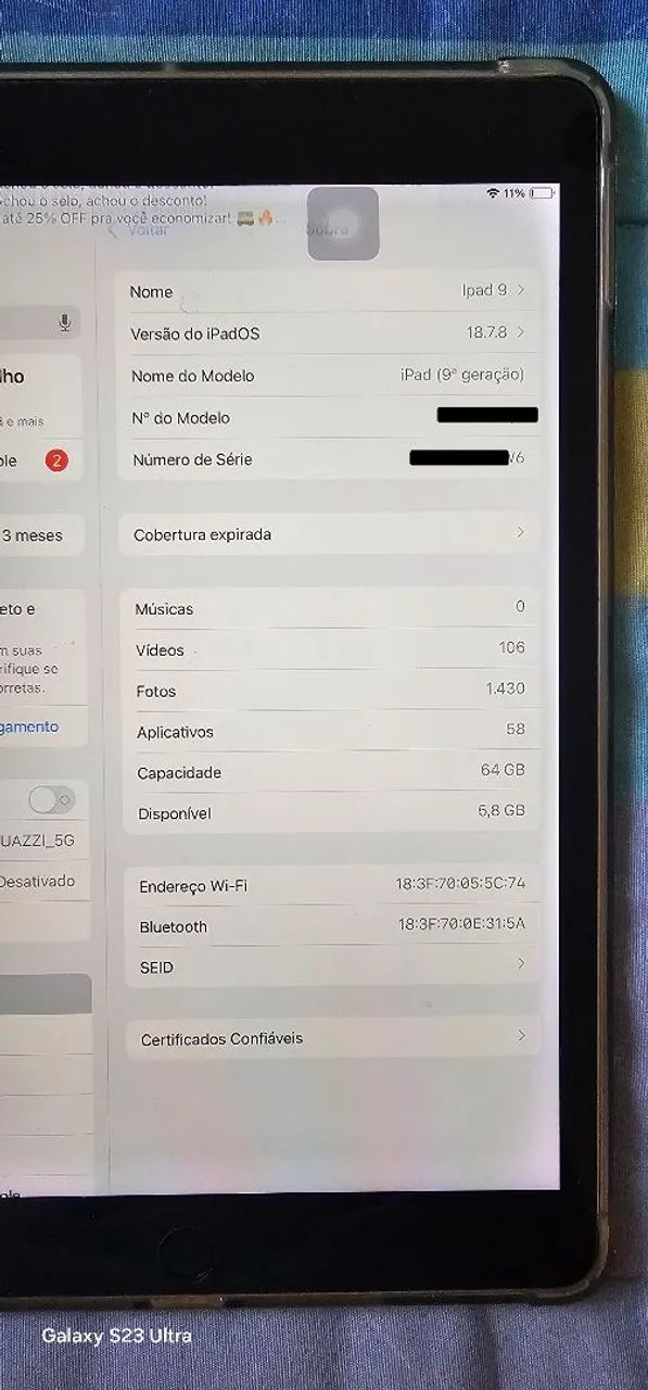 Ipad 9 geração com caneta  - Foto 3