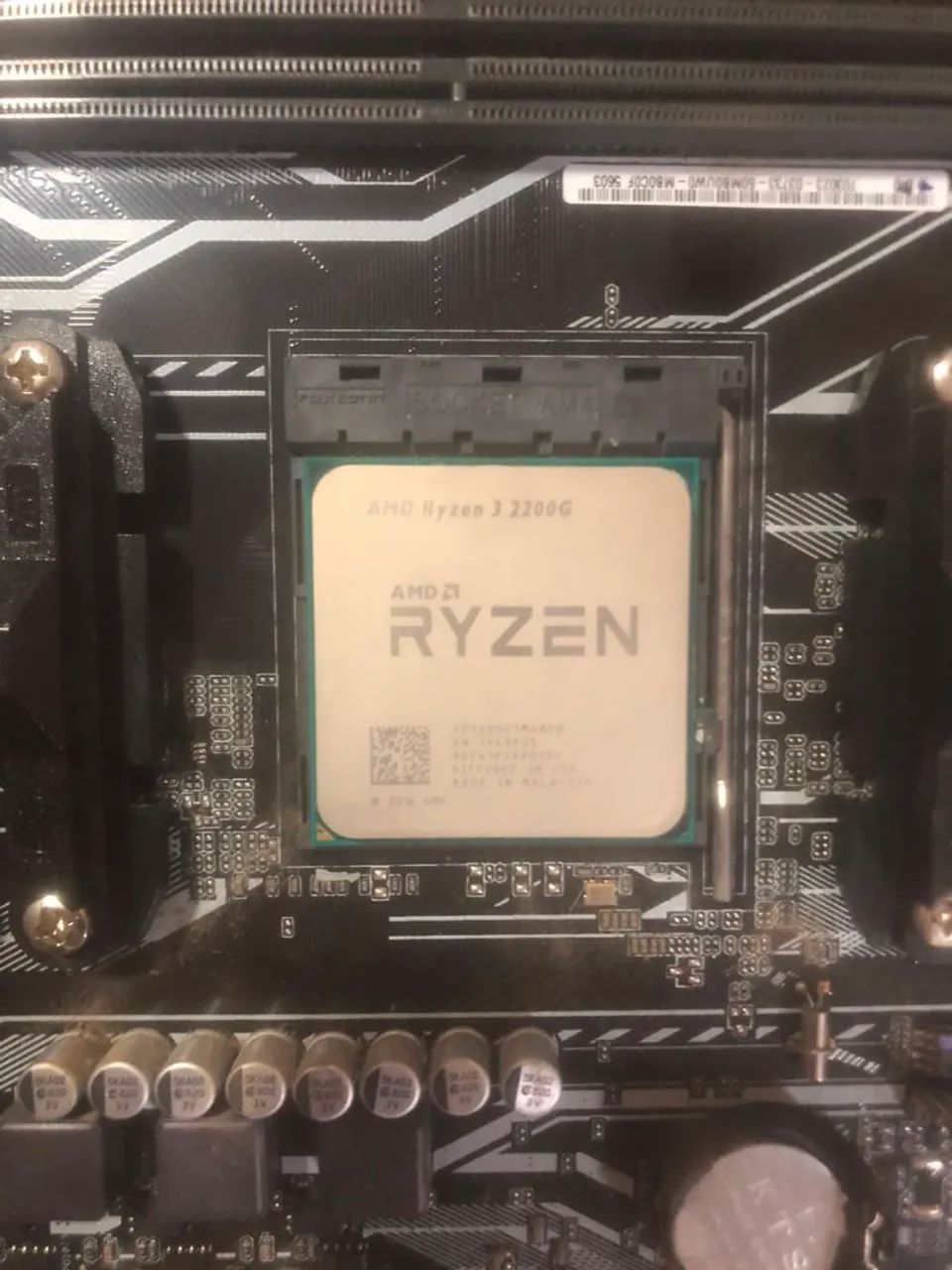 Kit. Ryzen 32200g + placa mãe a320m Asus - Foto 4