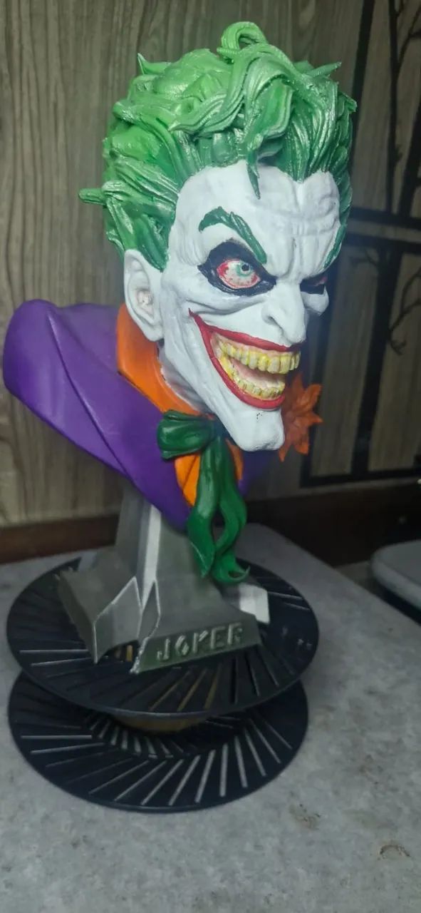 BUSTO CORINGA DE IMPRESSÃO 3D - Foto 3