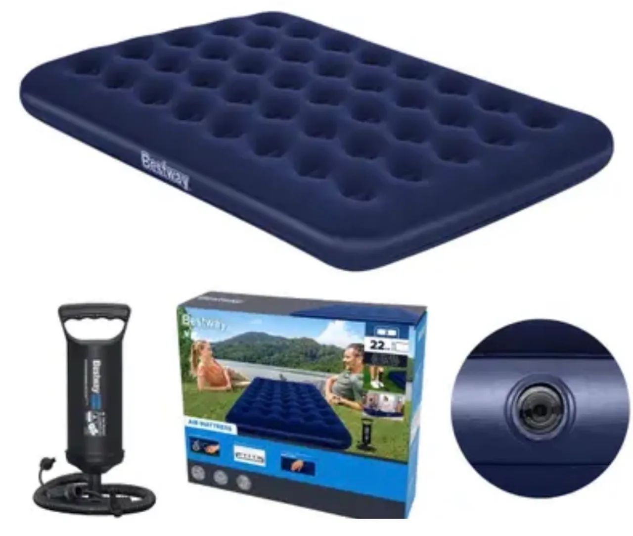 Vendo Colchão inflável casal - usado 2x