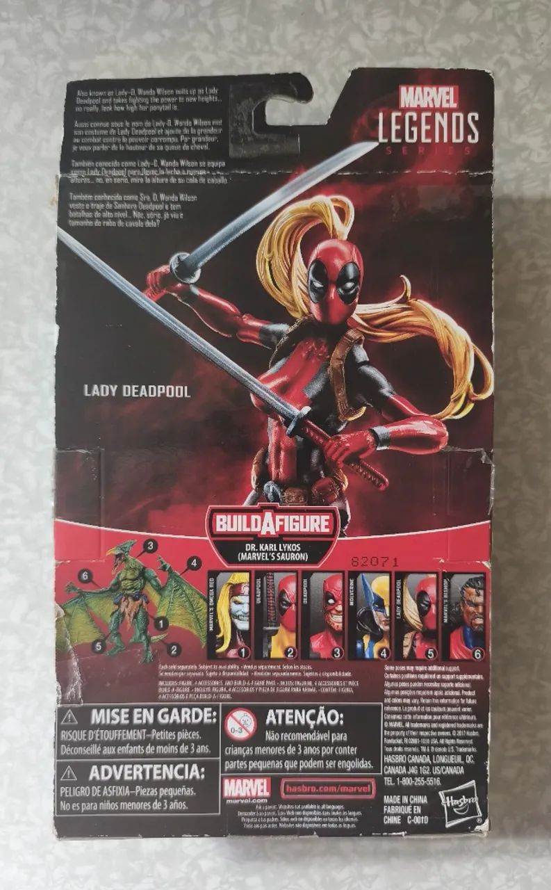 Marvel Legends Lady Deadpool - Foto 5
