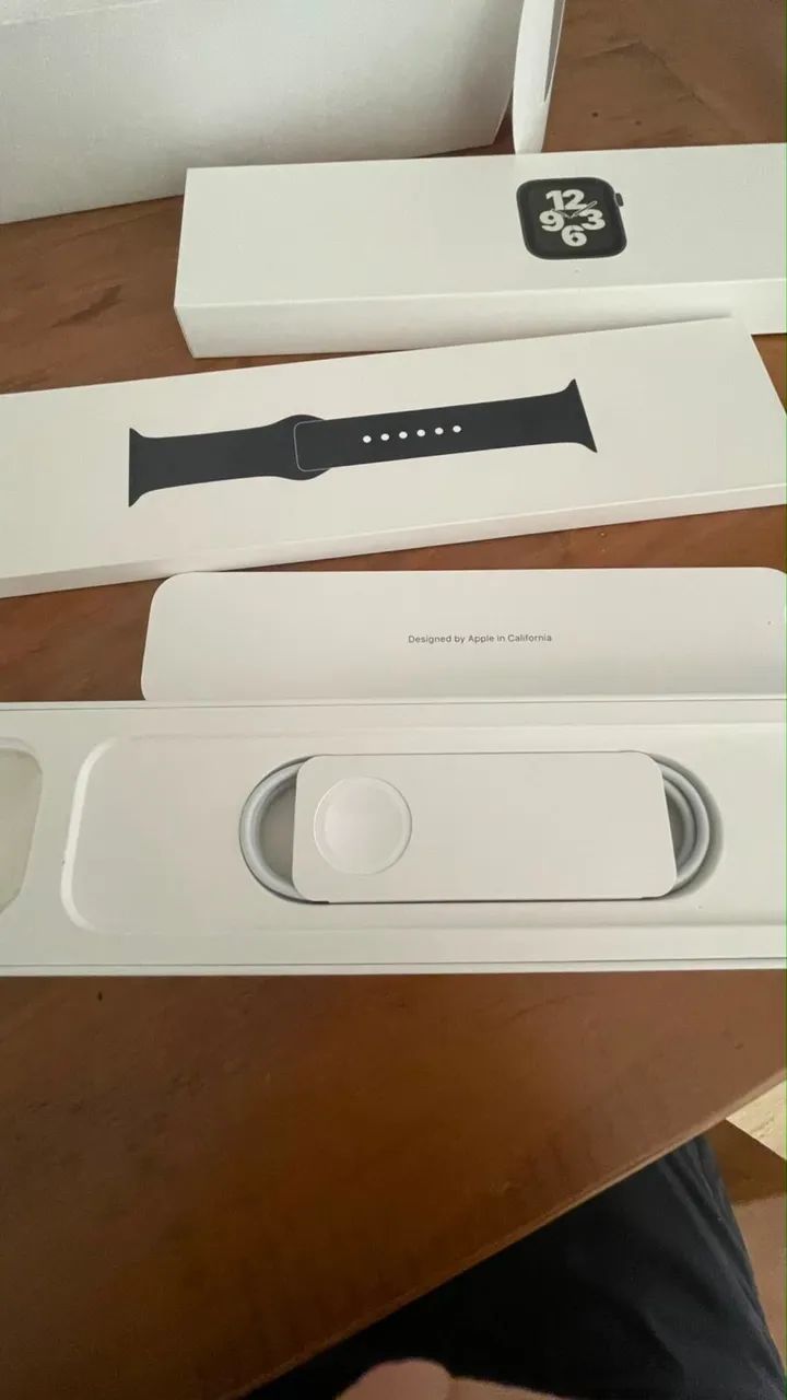 Apple Watch SE 44mm Cellular - Preto | Completo - Foto 2