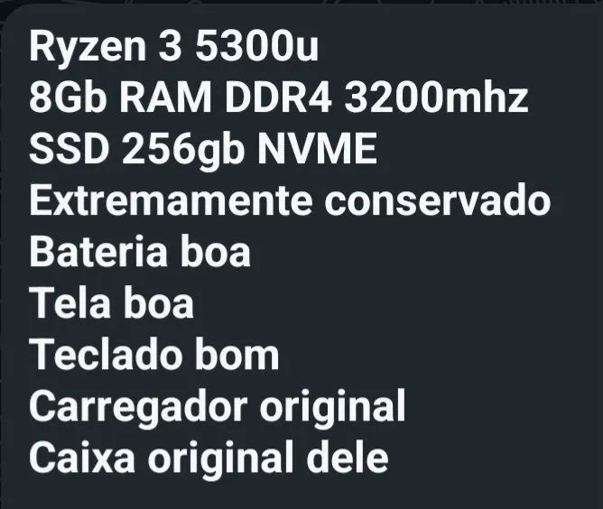 Notebook Acer Ryzen 3 5300u - Foto 5
