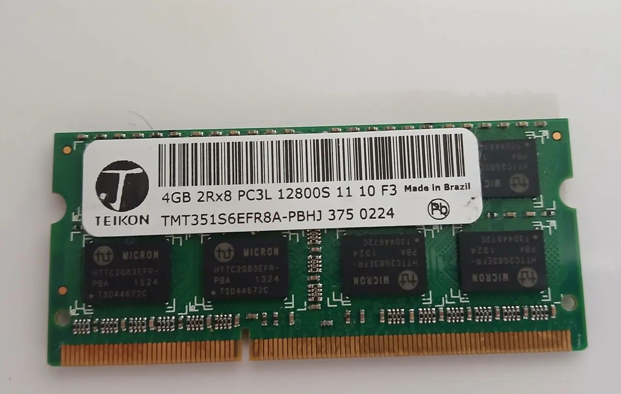 Memoria 4GB notebook 