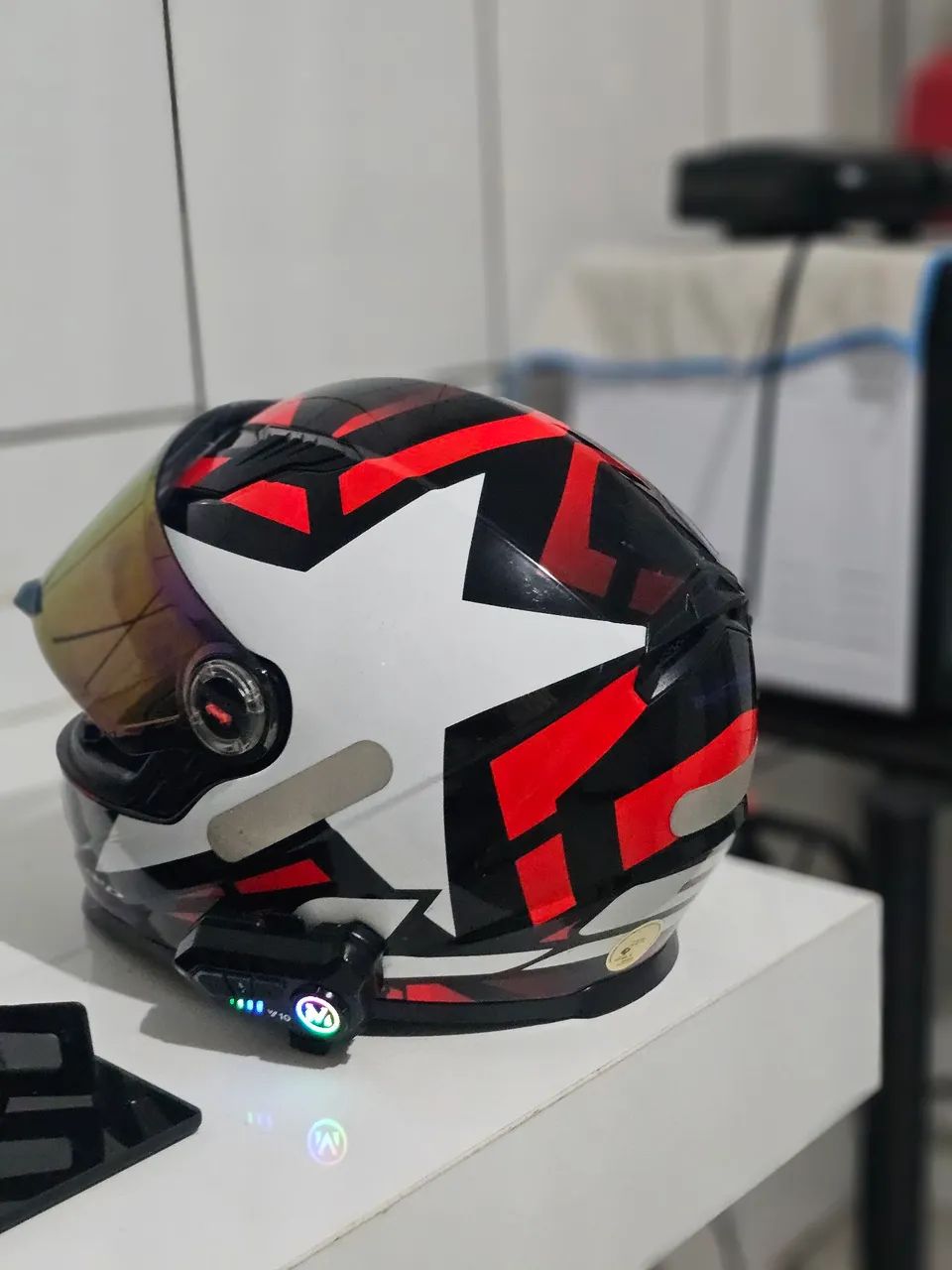 Ls2 estrela vermelho, vendo ou troco, pego norisk!!! - Foto 4