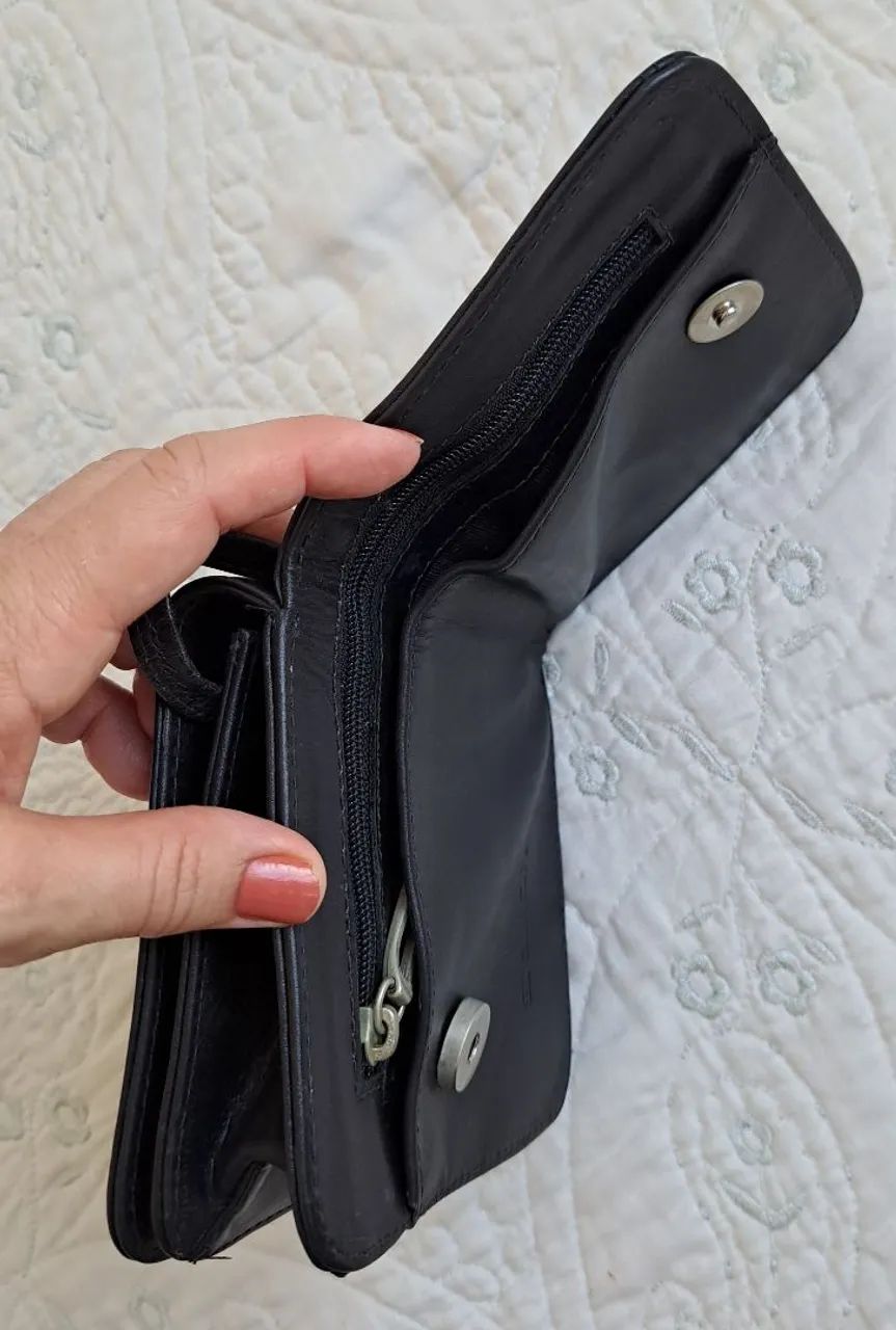 Bolsa Couro legítimo Tam P - Foto 6