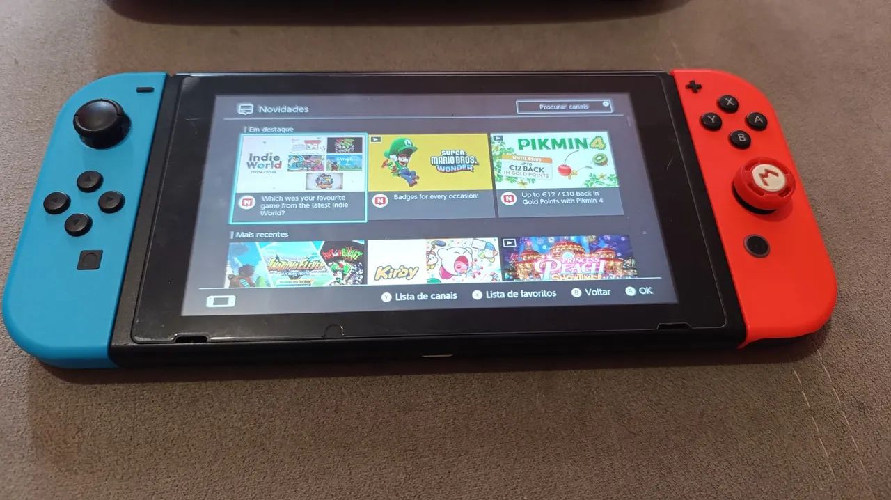 Nintendo switch v2 desbloqueado 