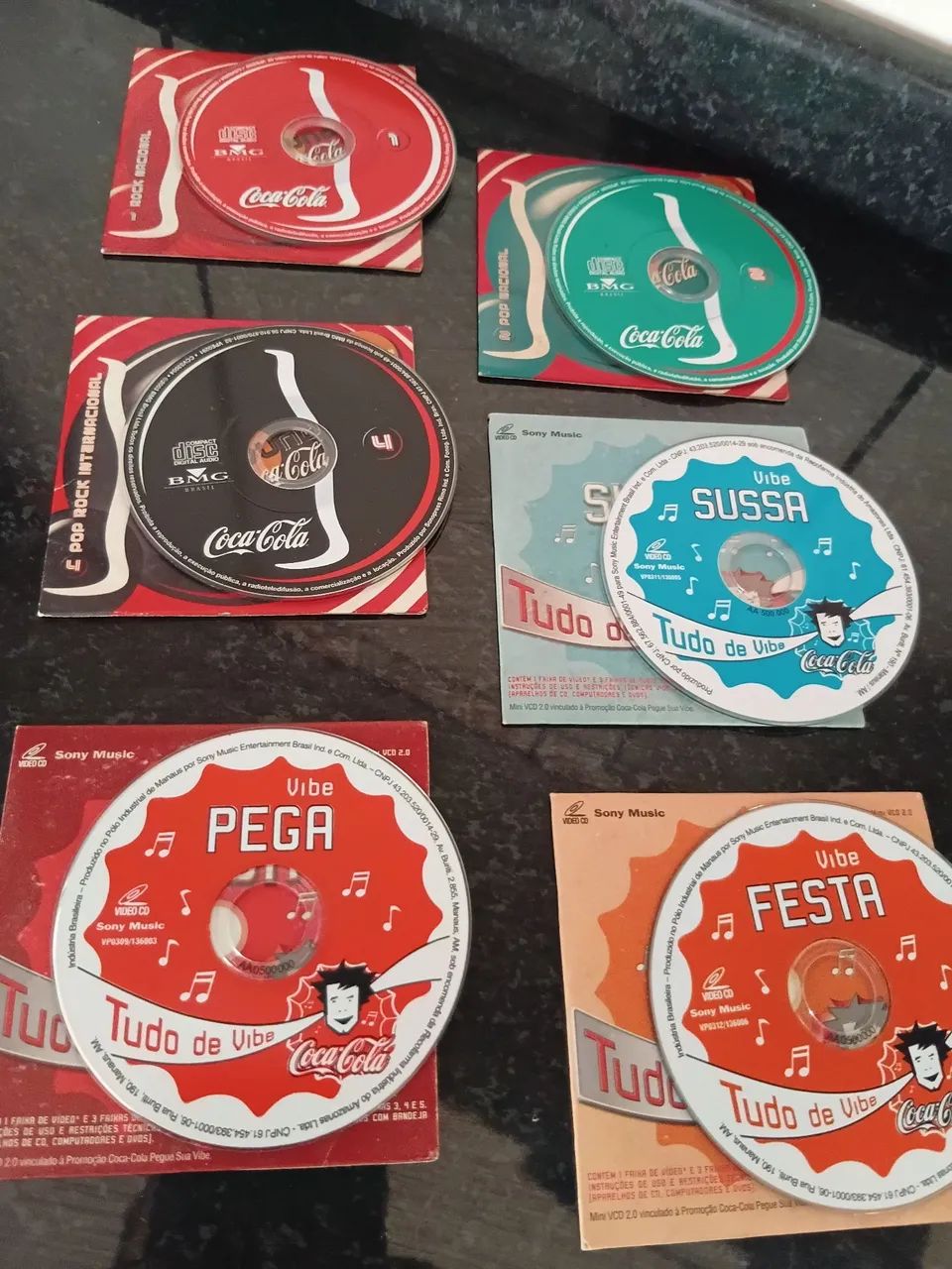 Coleção Coca-Cola mini cds anos 90 e 2000 - Foto 2