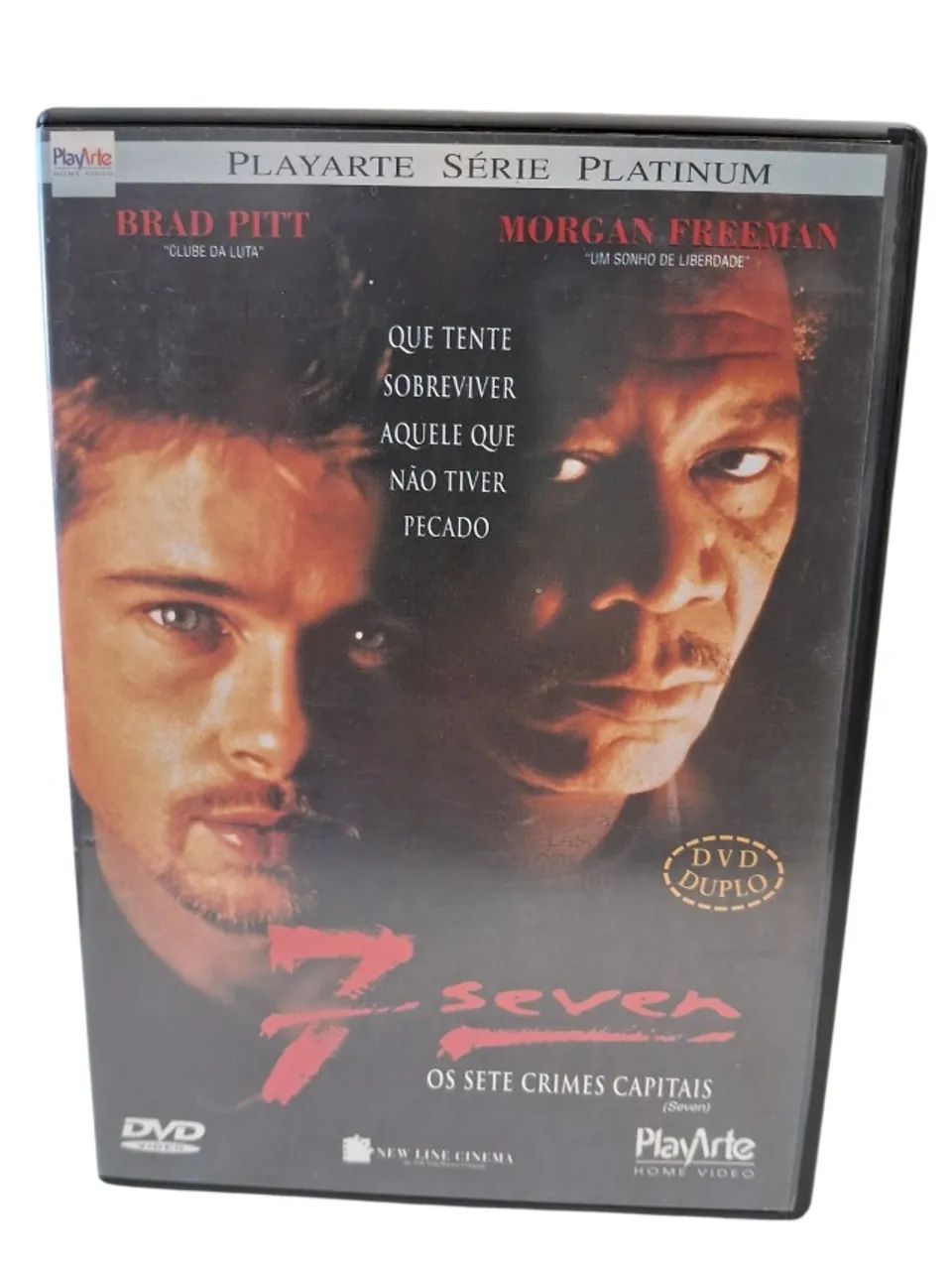 DVD Duplo 7 Seven - Os Sete Crimes Capitais - Brad Pitt - Foto 5