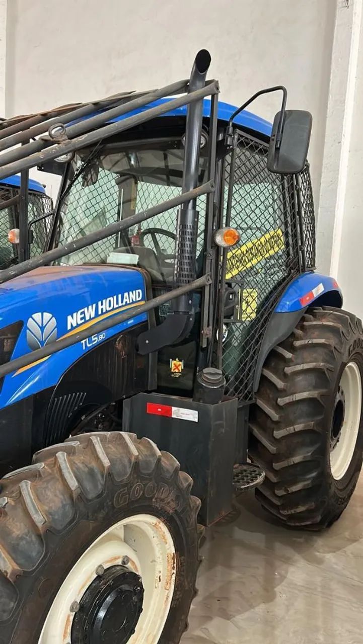 TRATOR DE PNEUS NEW HOLLAND  TL5.80 ANO 2024  - Foto 3
