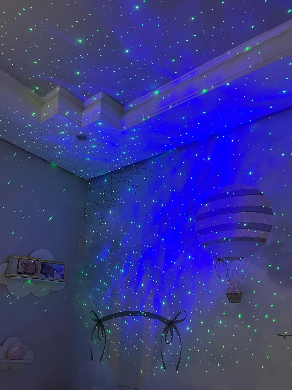 Projetor de estrelas luminária kabum - Foto 3