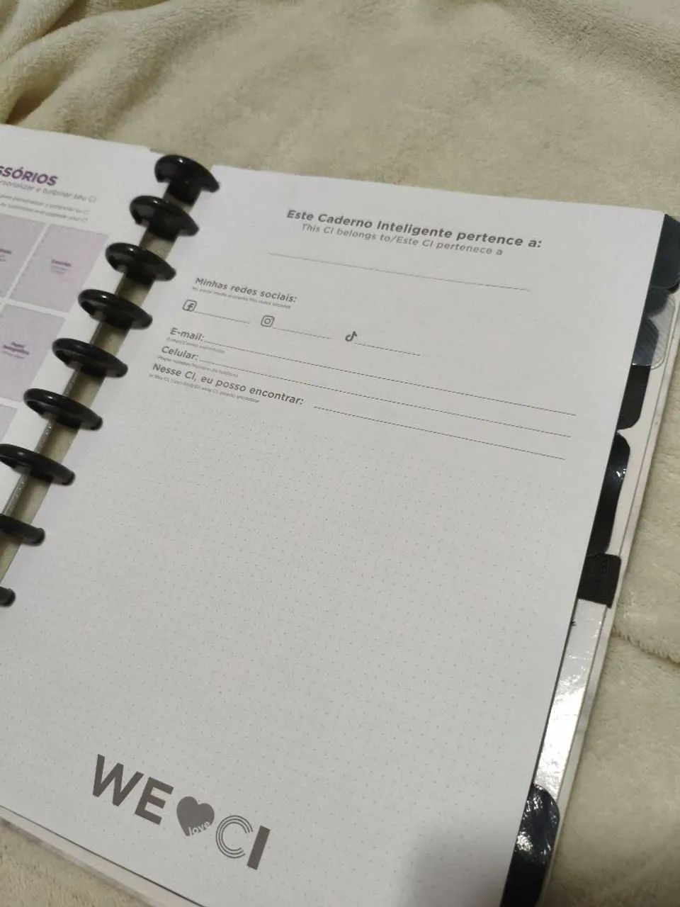 Caderno inteligente mármore branco - Foto 4
