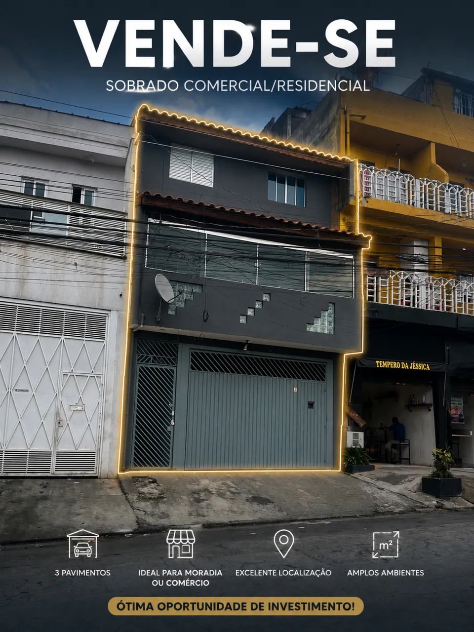Casa Sobrado Assobradada Para Renda Locação Investimento