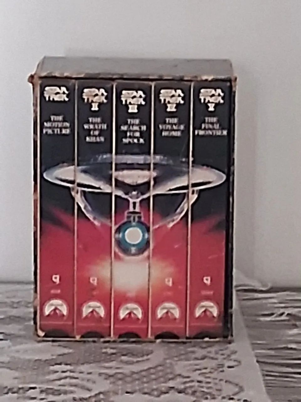 BOX VHS STAR TREK THE MOVIES 25th ANNIVERSARY COLLECTORS SET - CDs