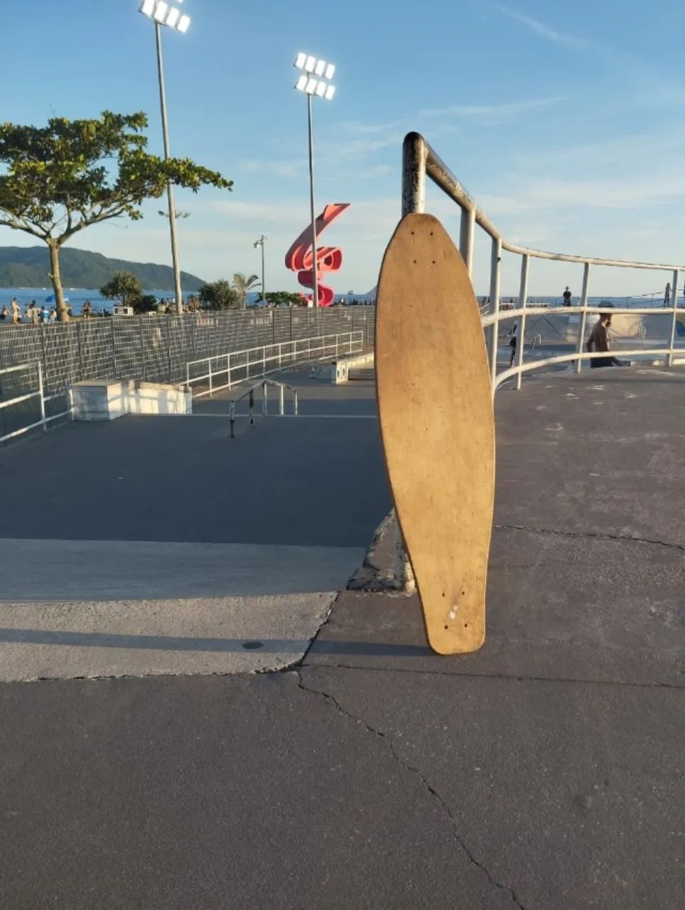 Kit 3 shapes longboard - madeira crua pra arte ou decoração - Foto 2