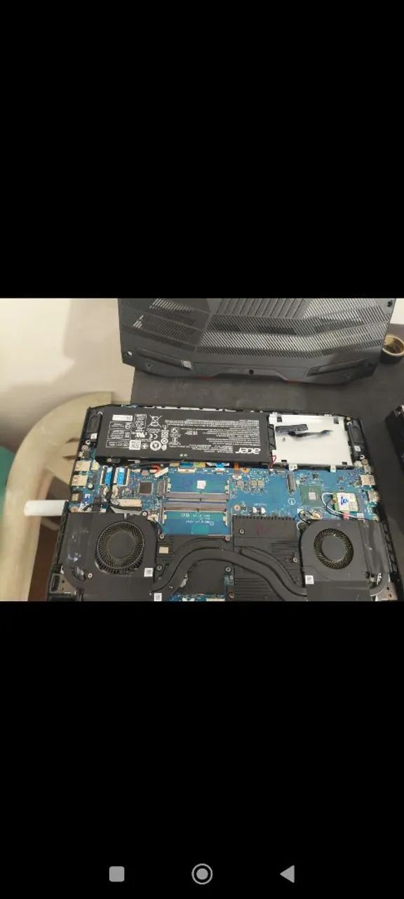 Notebook Acer Nitro placa queimada  - Foto 4