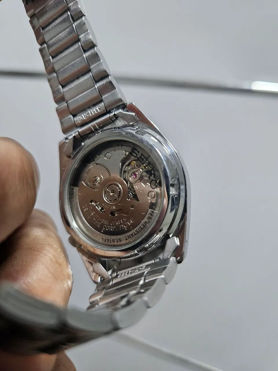 Relógio Seiko 5 Automático SNKE93J1 - Foto 3