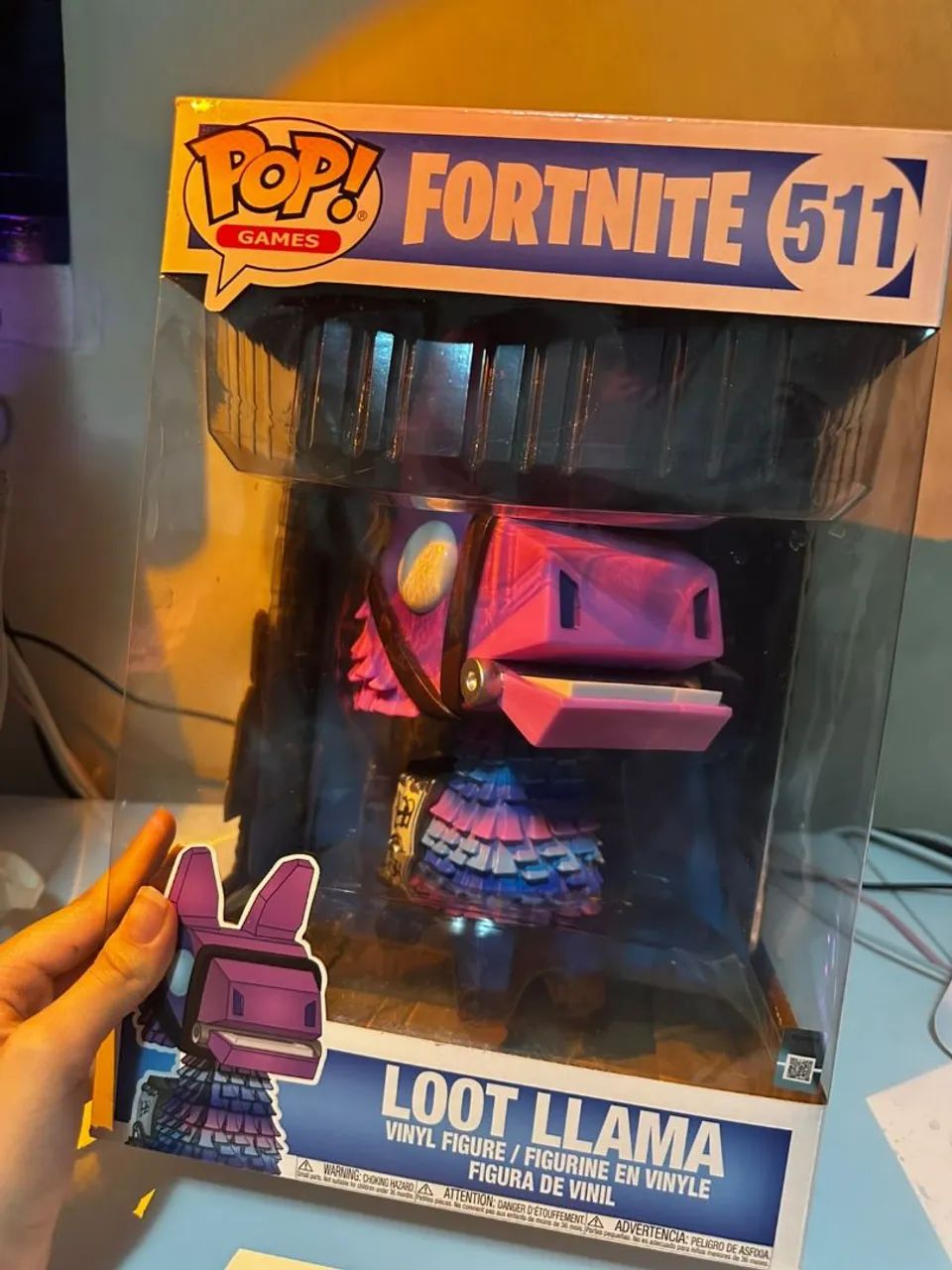 ? Funko Pop! Fortnite Loot Llama #511 - 10 Polegadas