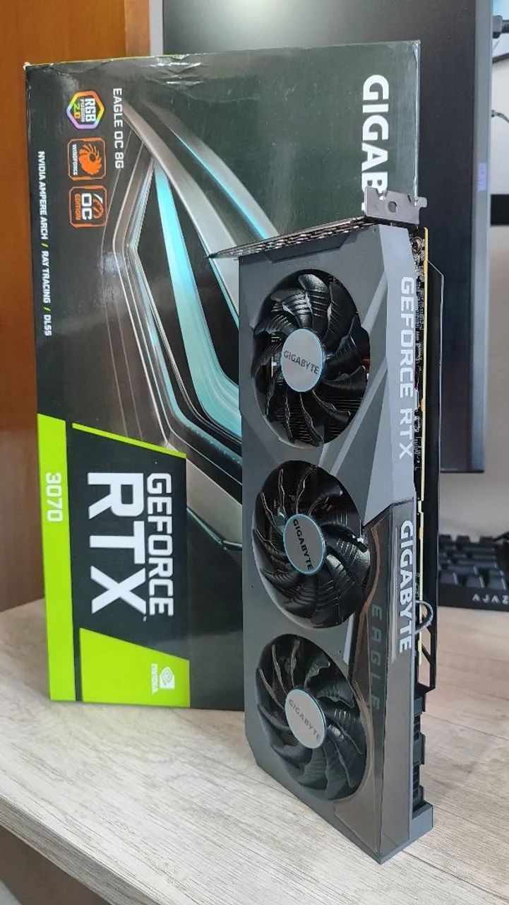 Placa de video RTX 3070 8GB Gigabyte Eagle - Foto 2