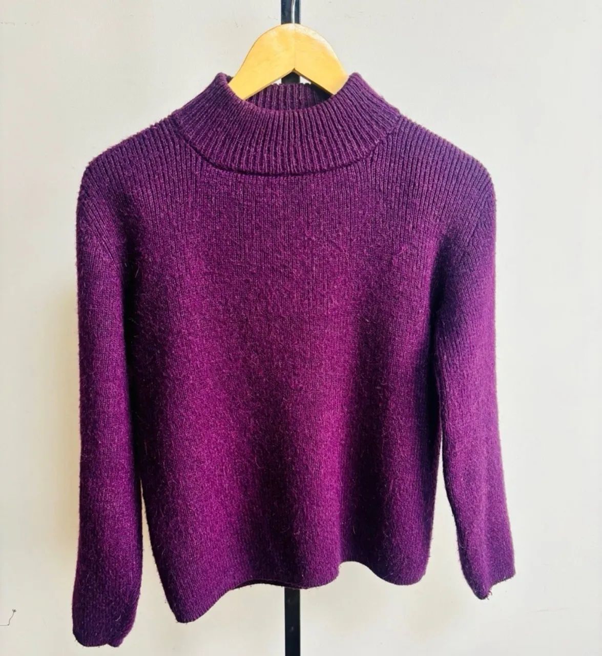 suéter 100% lã de alpaca - Foto 3