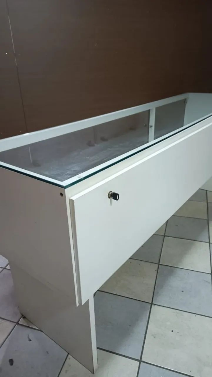 Balcão vitrine Branco  - Foto 4