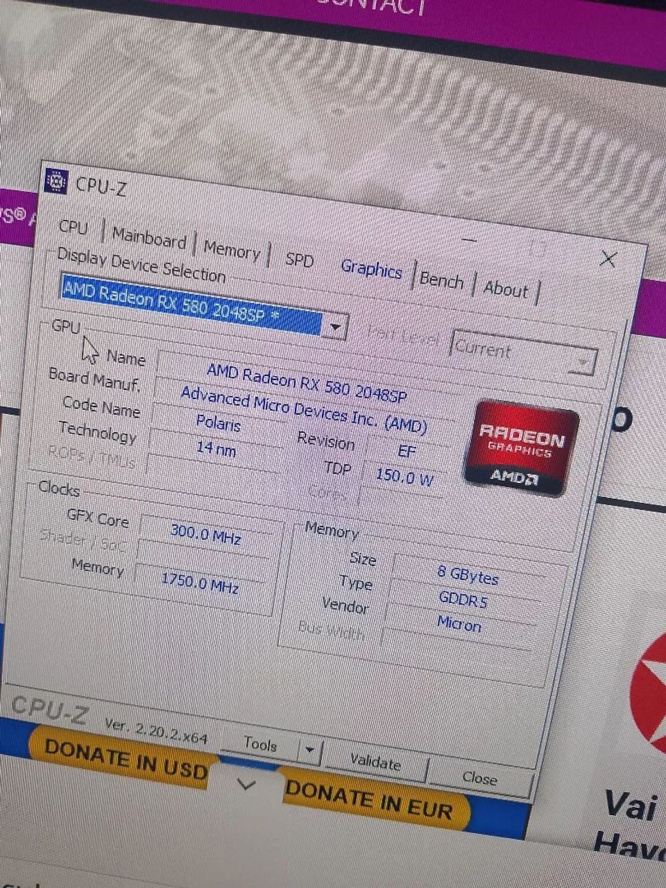 RX 580 2048SP