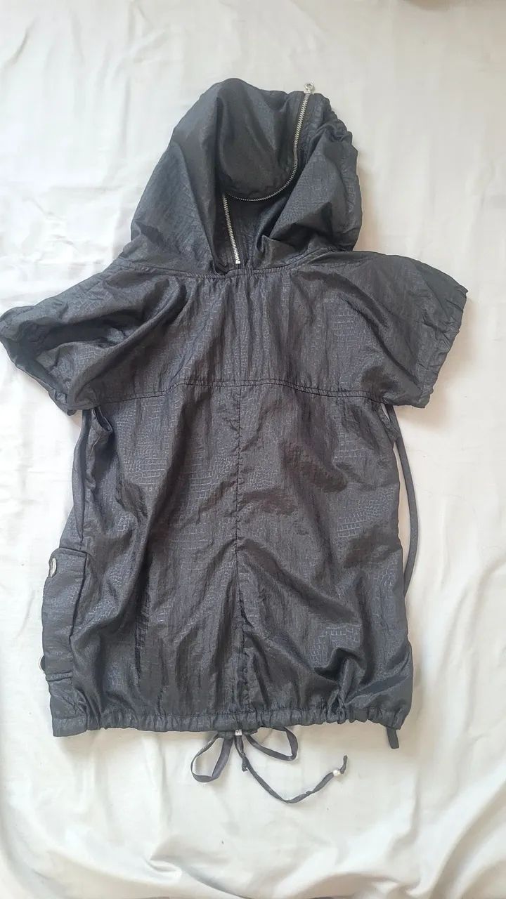 jaqueta de nylon com capuz - Foto 2