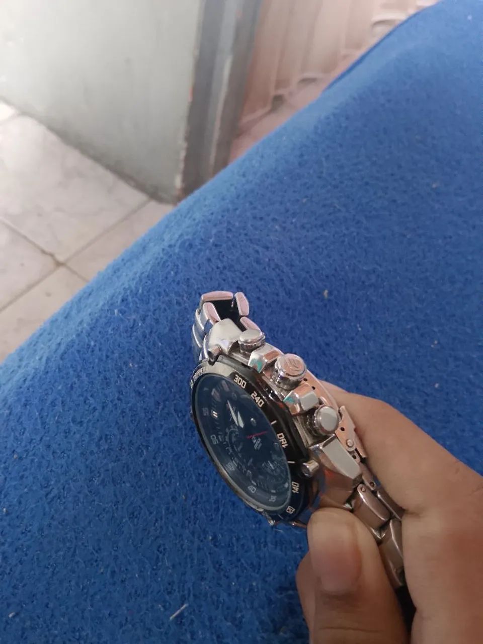 VENDO RELÓGIO DE PRATA - Foto 3