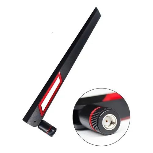Kit 2 Antenas Wi-Fi NGFF M.2 10dBi com Espelho e Cabo para Desktop - Foto 5