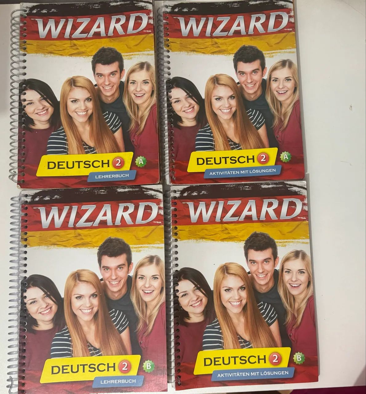 Livro wizard alemão do professor 2,4 e 6
