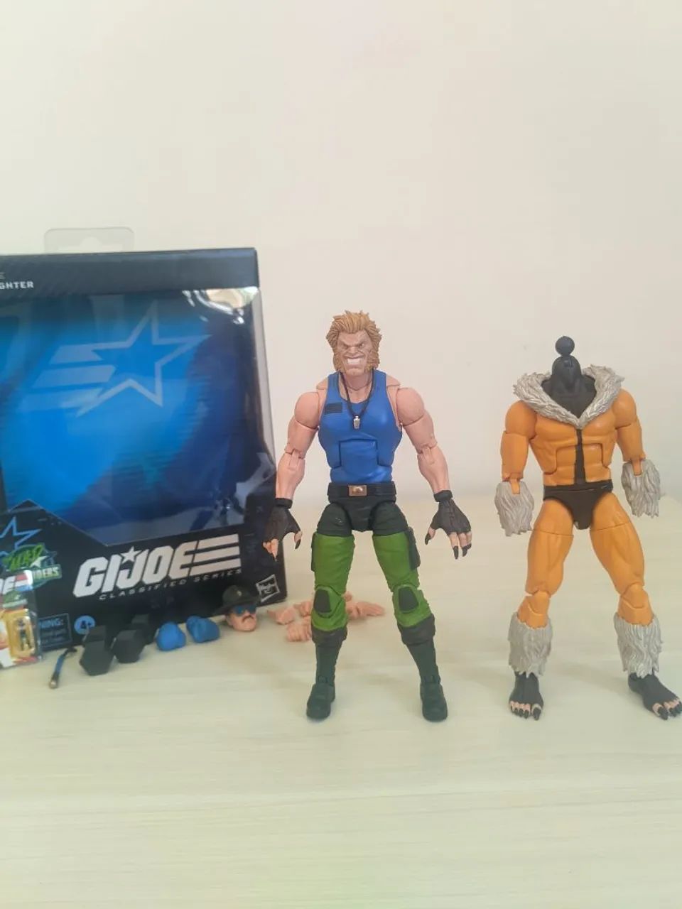Marvel Legends/Gi Joe - Dentes-de-Sabre (Sabretooth) Custom
