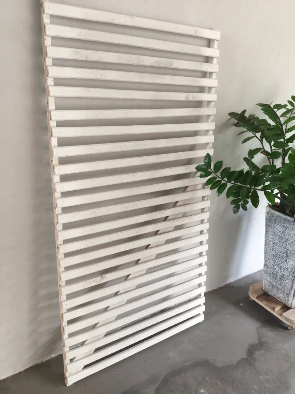 Palets branco (antigo fundo de cama) - Foto 2