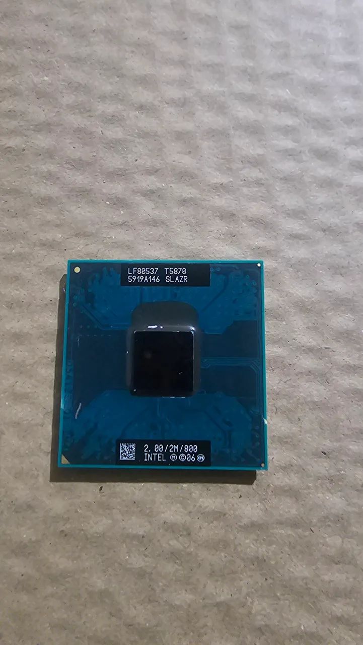 Intel Core 2 Duo T5870 (2.00 GHz, 2MB Cache, FSB 800)