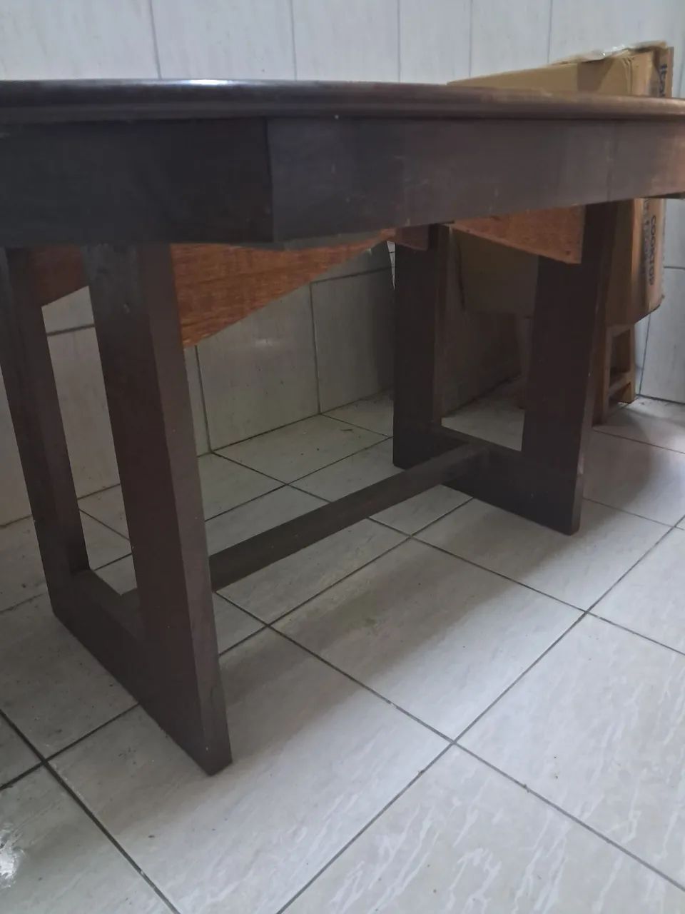 Mesa  madeira Maracatiara - Foto 3