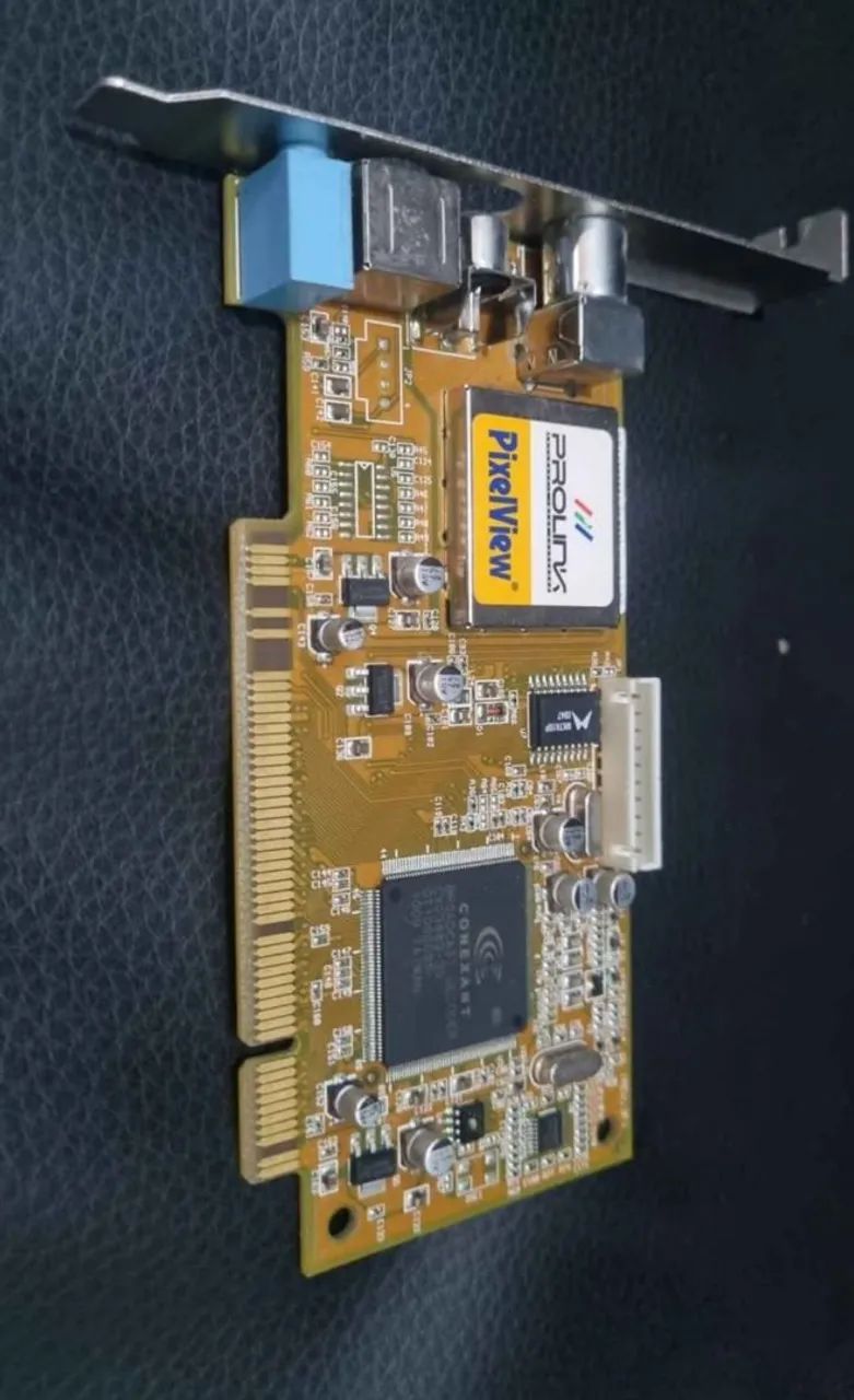 Placa de captura TV com áudio 