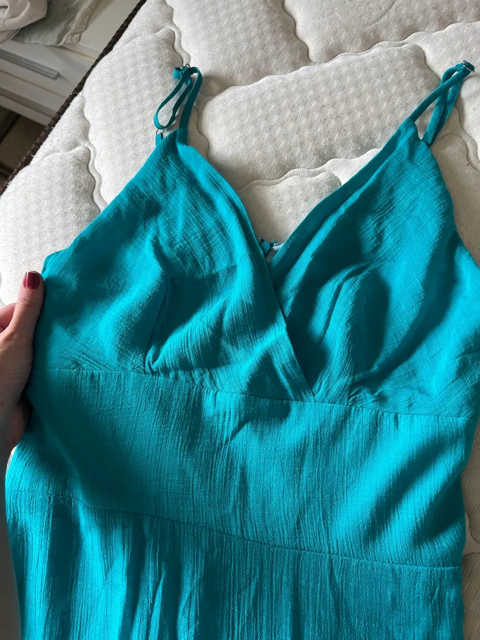 Vestido longo azul - Foto 3