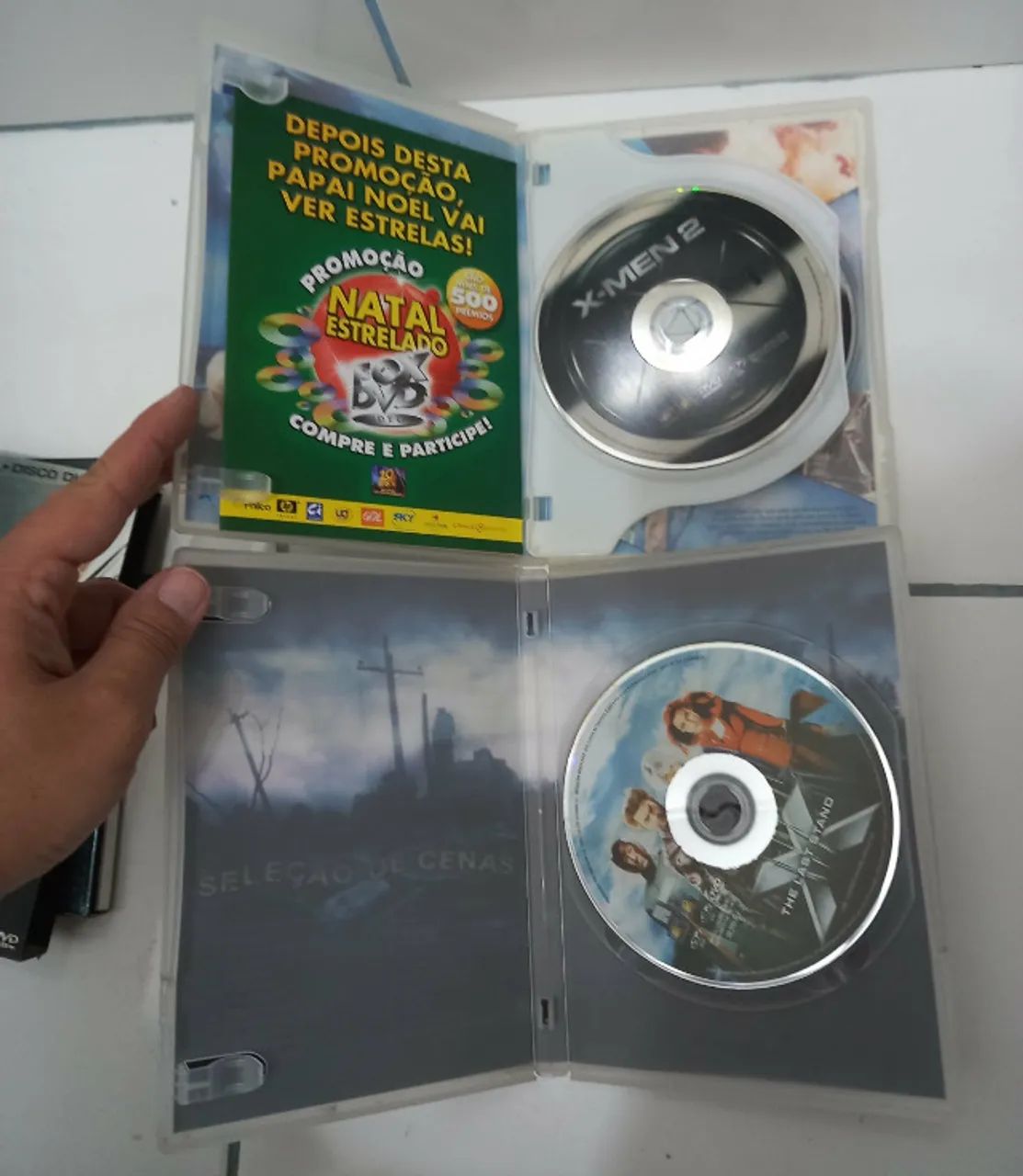 Kit Capas Originais DVD X-Men | Edição Especial Para